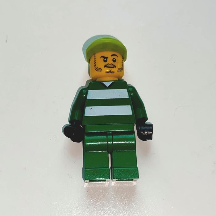Gambar Lego minifigure Goal Keeper / kiper - soccer - football - sepak bola - Biru dari mamiri bricks undefined 4 Tokopedia