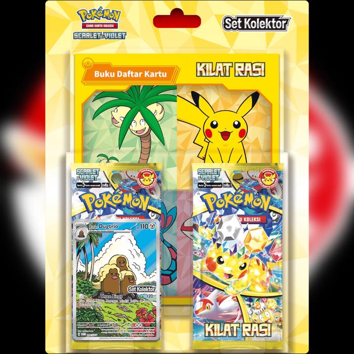 Gambar Set Kolektor Kilat Rasi SV8S Scarlet & Violet Kartu Game Koleksi Pokemon TCG - 1 set dari Metalflakes Pokemon & HW undefined Tokopedia