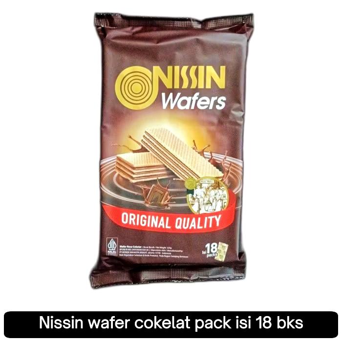 Gambar Nissin Wafers ORIGINAL quality satu pac isi 18 pcs 325 gram dari KIMAYSTORE undefined Tokopedia
