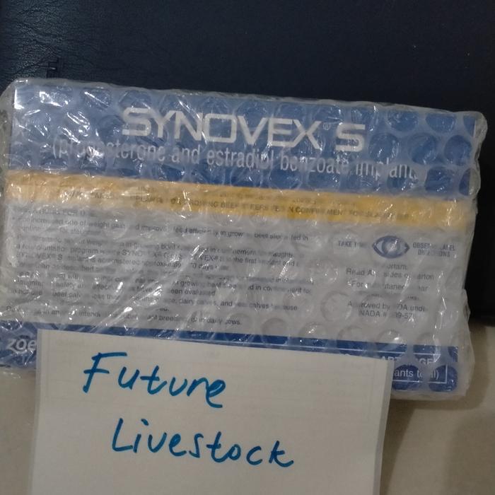Gambar implant pemacu pertumbuhan ternak Sapi Jantan_Synovex S (sapi Jantan) dari FutureLivestock undefined Tokopedia