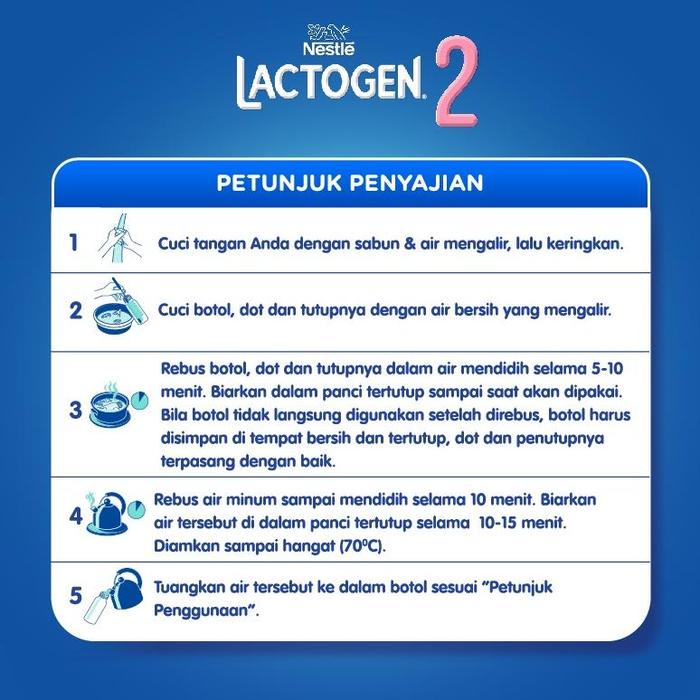 Gambar Terlaris Nestl� LACTOGEN 2 6-12 Bulan ACTiVGRO Susu Formula 735gr Hapy shoping dari albarokahmar undefined Tokopedia
