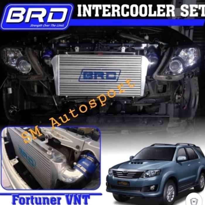 Gambar BRD Racing Intercooler Big Core Kit TOYOTA Fortuner Hilux Vigo VNT 12+ - Polish, BENDING dari SMAUTOSPORT undefined Tokopedia
