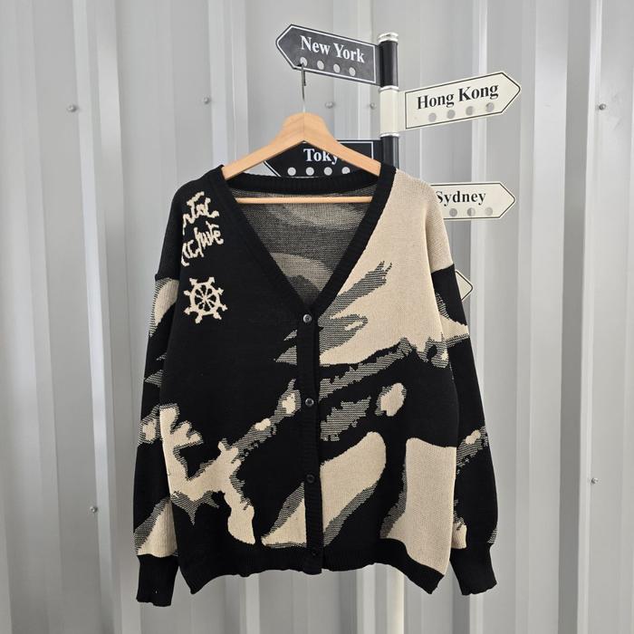 Gambar Outwear Jangkar Outer | Rajut Tebal Cardigan Wanita Trendy - Coksu, All Size dari ASTORE.BDG undefined Tokopedia