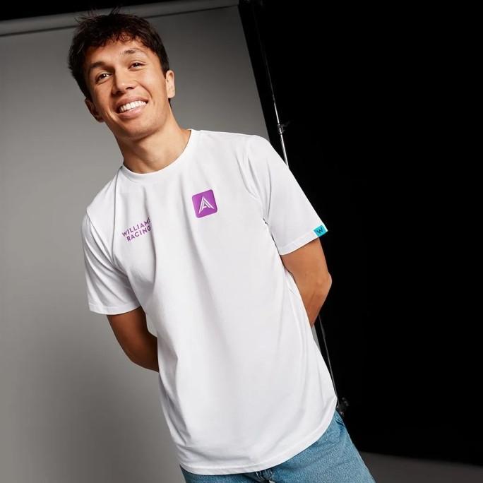 Gambar Williams Racing F1 2024 Mens Alex Albon T-Shirt. Kaos Pria Original Product - M dari enthin store undefined Tokopedia