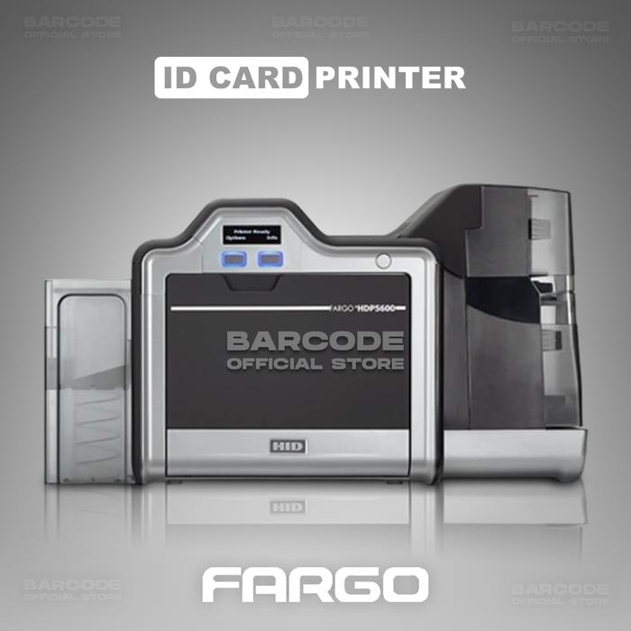 Gambar Fargo HDP5600 ID Card Printer Cetak Kartu E-Ktp HDP 5600 Single Side Satu Sisi Encoder Dual Input Hopper dari Barcode Store Solutions undefined Tokopedia