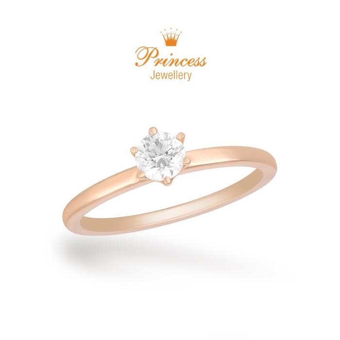 Promo Cincin Berlian GIA Sertifikat PLR937399 Princess Jewellery