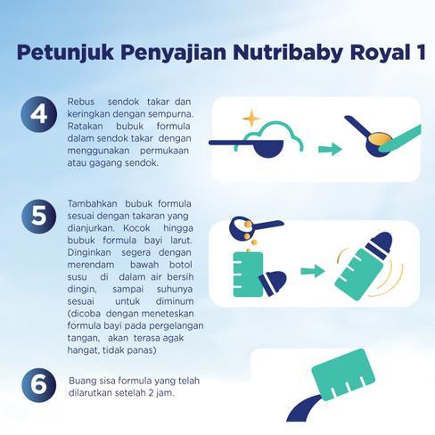 Gambar Terlaris Nutribaby Royal 1 Formula Bayi Bubuk 800 gr Hapy shoping dari albarokahmar undefined Tokopedia