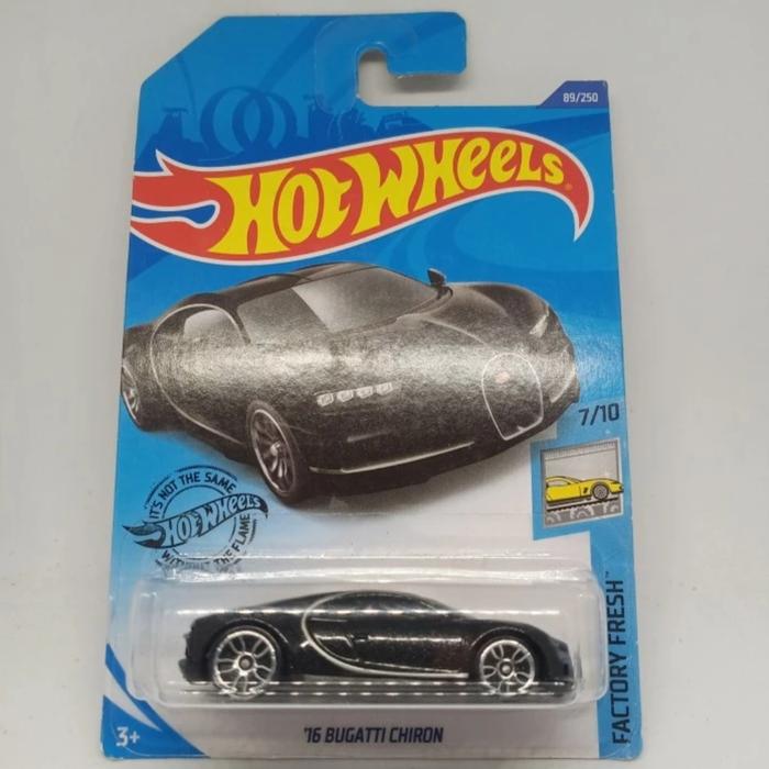 Gambar Hotwheels 16 Bugatti Chiron - Hitam dari OVER TARGET undefined Tokopedia