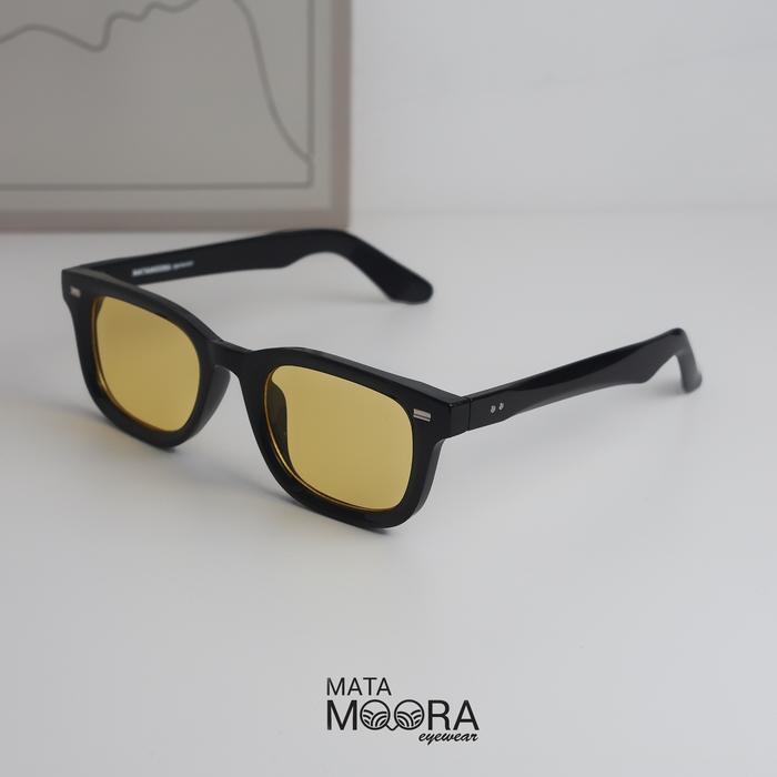 Jual Kacamata Frame Tebal Tipe Maverick Semi Bold Skiny Lensa Bening ...
