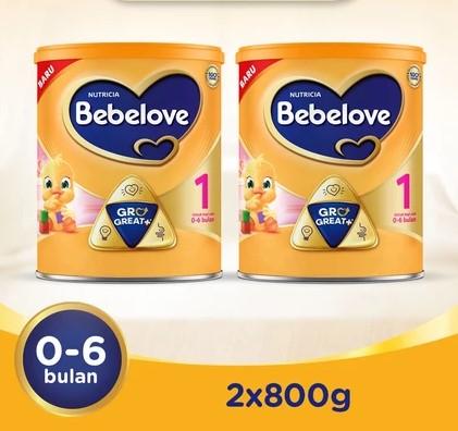 Gambar Bebelove 1 Formula Bayi Bubuk 800 gr x 2 dari fishshope undefined Tokopedia