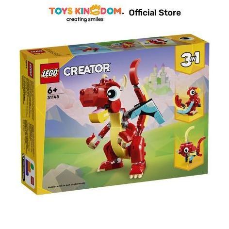 Gambar Toys Kingdom Lego Creator 3 In 1 Red Dragon 31145 Kids Toy Toys Block Bricks Set Mainan Menyusun Balok Permainan Bongkah Mainan Sensorik Dan Motorik dari NESTYE undefined Tokopedia