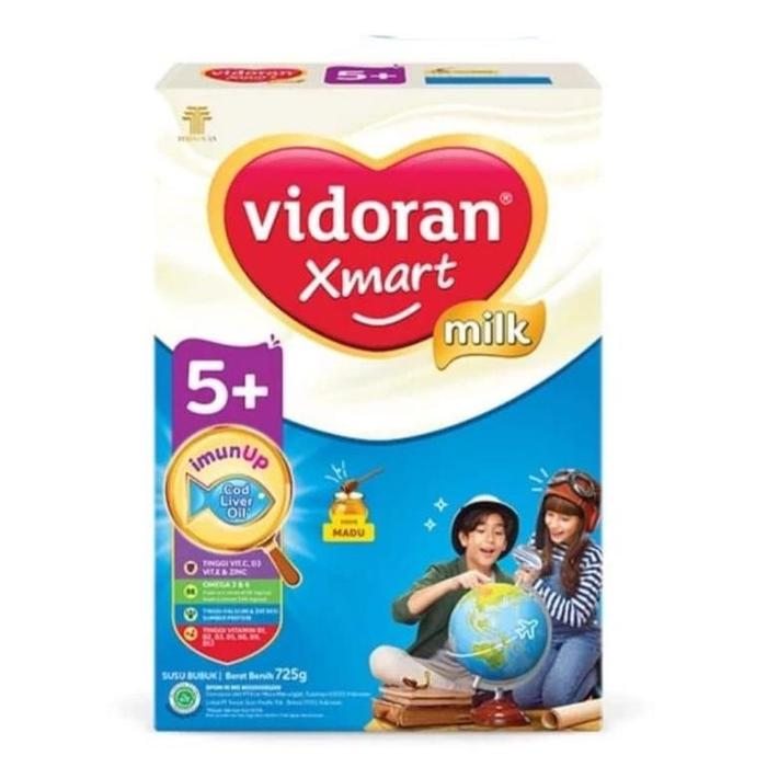 Gambar Vidoran Xmart 5+ Rasa Madu Cokelat 700 gr - 700 gr, Cokelat dari Affan Susu Shop undefined Tokopedia