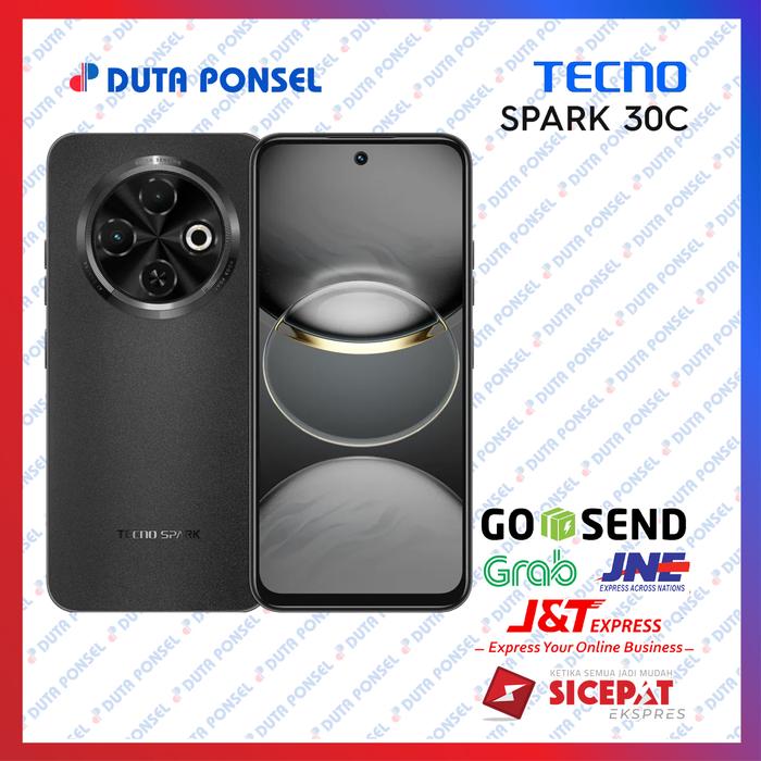 Gambar TECNO SPARK 30C Garansi Resmi - Hitam, 6/128GB dari Duta Ponsel Pekanbaru_NEW undefined Tokopedia