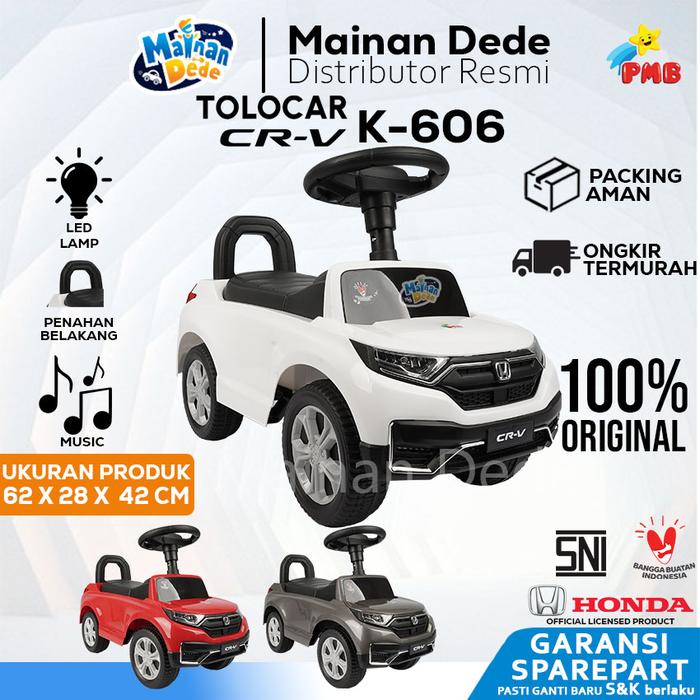Gambar Mainan Anak Mobil Mobilan Dorong Manual TOLOCAR PMB K606 K606B K606C - K606 putih, DUS BAWAAN dari Mainan Anak Dede undefined Tokopedia