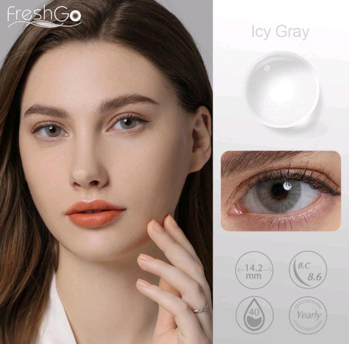 Gambar SOFTLENS MAGISTER WARNA MINUS (-1.00 S/D -6.00) - ICY GRAY 14.0, 0.00 dari Polar Bear 78 undefined Tokopedia