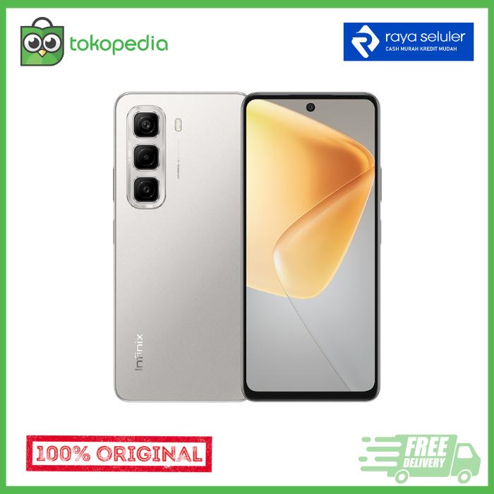 Gambar Infinix Hot 50 NFC 4G 6/256GB - 6.78" Inch | MediaTek Helio G100 | Dual SIM | 5000 mAh | NFC | 50MP Main Camera - GREY dari Raya Seluler Solo - Kawatan undefined Tokopedia