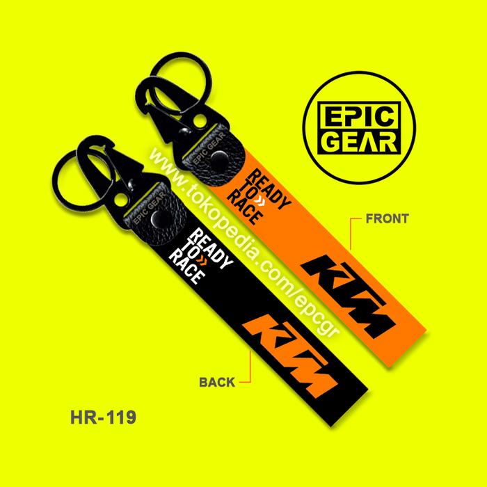 Gambar HIGH QUALITY GANTUNGAN KUNCI KTM READY TO RACE PREMIUM KEYCHAIN SEPEDA MOTOR KEY CHAIN RING BAG STRAP TAG AKSESORIS VARIASI MODIFIKASI MOTOGP SUPER BIKE FACTORY RACING DUKE RC F 250 300 390 450 890 R XC-W ADVENTURE RALLY SMT SX F TROY LEE DESIGNS EDITION - HR-Type dari Epic Gear undefined Tokopedia
