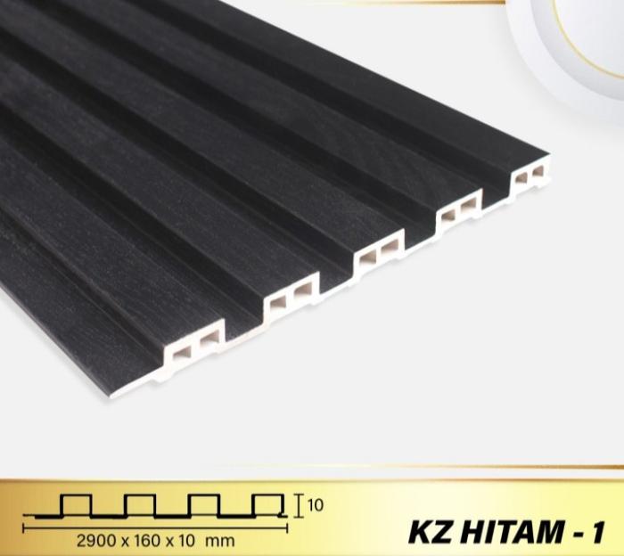 Gambar WPC WALL PANEL WOOD PANEL KISI KISI DiNDING 3M - Hitam, 290cm dari Home jaya Dekoration undefined Tokopedia