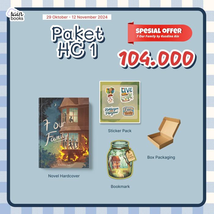 Gambar Buku Novel - 7 OUR FAMILY - Kusdina Ain - Rainbook - Bumifiksi - HC 1 dari BumifiksiJogjakarta undefined Tokopedia