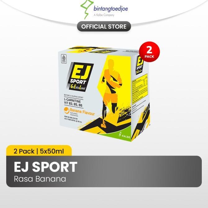 Gambar EJ Sport Banana 2 Pack - Energy Gel - No Free dari zakisehat undefined Tokopedia
