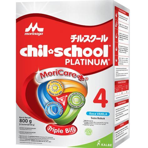 Gambar Terlaris CHILSCHOOL PLATINUM VANILA MADU COKLAT 800 GR CHIL SCHOOL 800GR MORINAGA Hapy shoping - 800VANILA dari albarokahmar undefined Tokopedia
