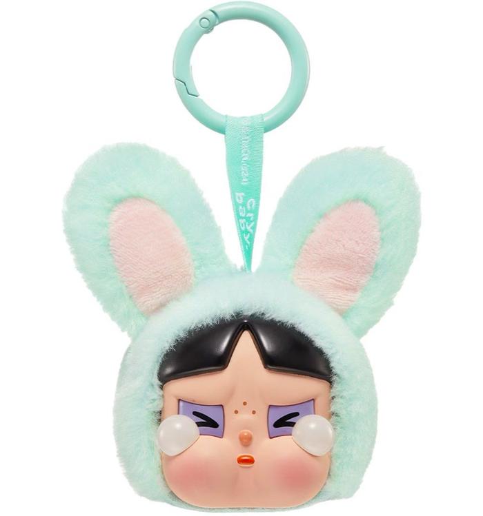 Gambar [READY STOCK] Crybaby x Powerpuff Girls Vinyl Face Plush I 100% Popmart Original - Bunny Buttercup dari Pop Myself undefined Tokopedia