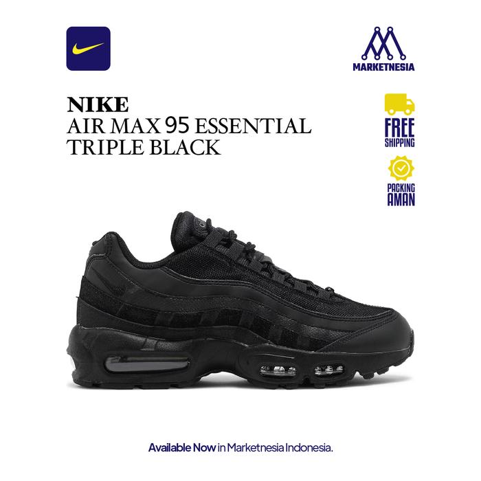 Sepatu Nike Nike Air Max 95 Black Ladies Nike Air Max 95 Men's Shoes