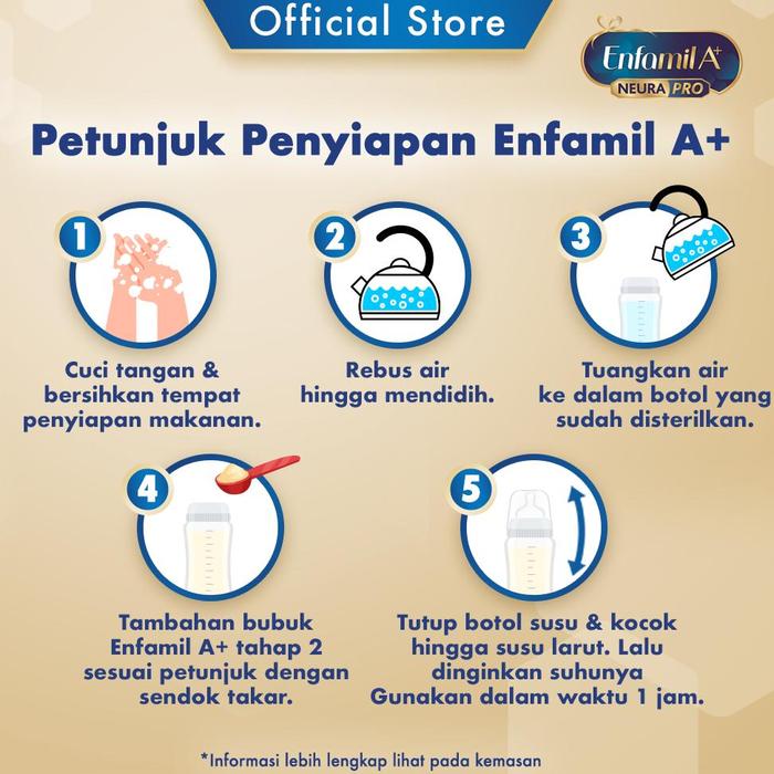 Gambar Terlaris Enfamil A+ 2 Susu Formula Bayi 6 - 12 Bulan Plain 800 gr Hapy shoping dari albarokahmar undefined Tokopedia