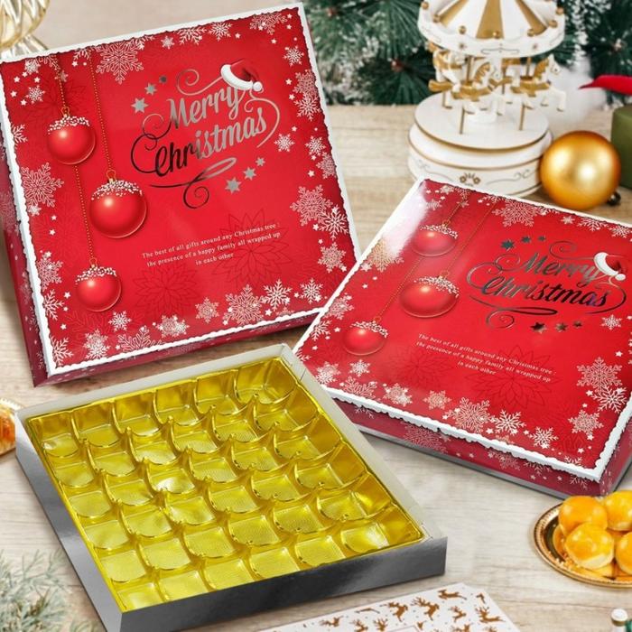 Gambar Box Kue Natal NASTAR / Dus Kado Natal Christmas / Box Nastar - NASTAR36C dari okgrosirofficial undefined Tokopedia