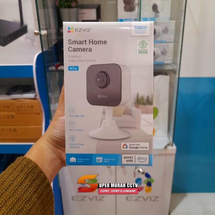Gambar EZVIZ C2C 1080P 2MP Wireless IP CCTV - UNIT + 128GB dari SUPER MURAH CCTV undefined Tokopedia