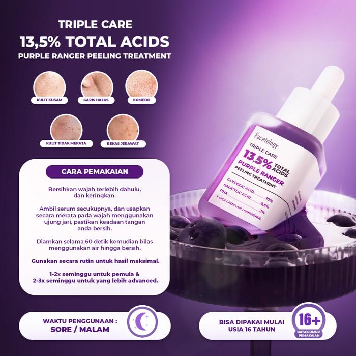 Gambar Facetology Hybrid Sunscreen - Ceramoist Facial Mois - ExfoLiquid Toner - FT PeelingSerum dari Keita Beauty Store undefined Tokopedia