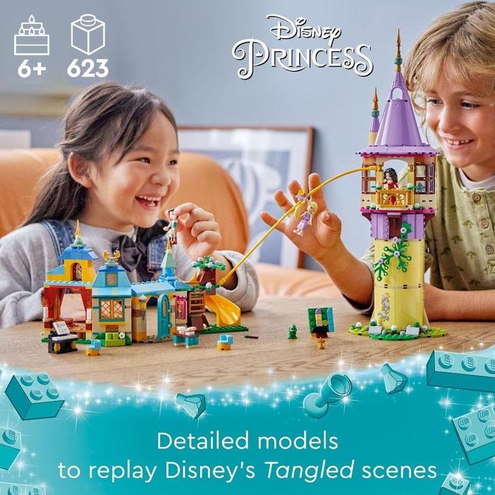 Gambar Lego Disney Princess 43241 Rapunzel'S Tower & The Snuggly Duckling Building Set Toys (623 Pieces) Balok Mainan Anak (6 Tahun+) #Gratisongkir dari emma_ofc undefined Tokopedia