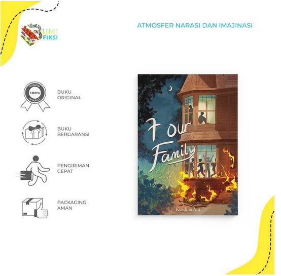 Gambar PO Buku Novel - 7 Our Family - Kusdina Ain - rainbook Publishing - REGULER dari Bumi Fiksi Makassar undefined Tokopedia