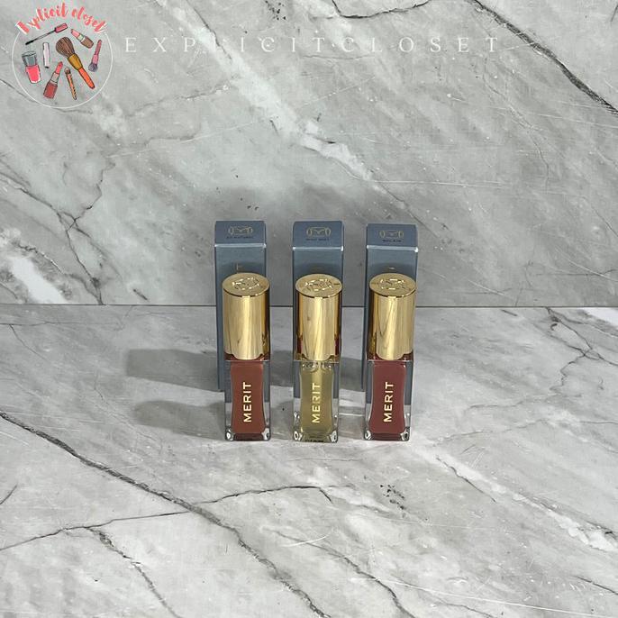 Gambar EXPL: MERIT BEAUTY SHADE SLICK TINTED LIP OIL - AU NATUREL dari Move2glow undefined Tokopedia