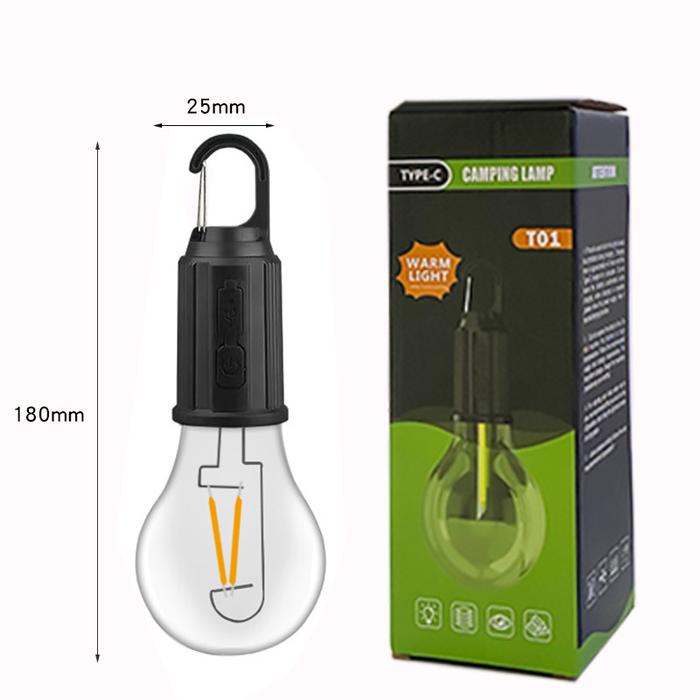 Gambar Lampu Emergency Bolam 3 Light Mode Camping / Lampu LED Gantung Charger Waterproof - T01 dari YooGoo Toko undefined Tokopedia