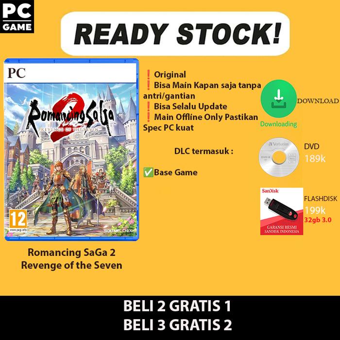 Gambar Romancing SaGa 2 Revenge of the Seven PC Original - dvd DL20GB dari Steamkey undefined Tokopedia