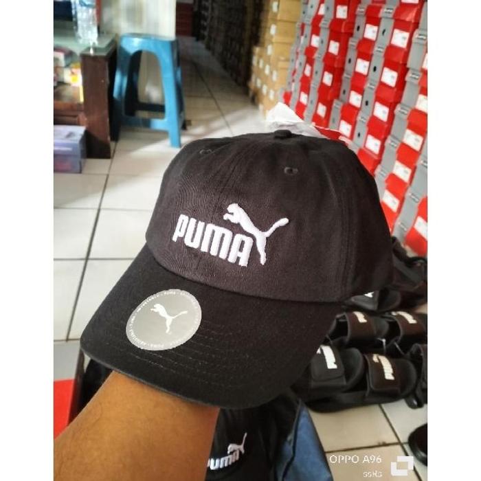 Gambar Big Sale! Puma Ess Cap Black - Hitam, All Size dari Raharja Berkah undefined Tokopedia