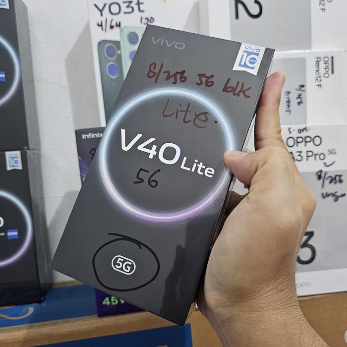 Gambar VIVO V40 5G Lite 8/256 Nfc New Garansi Resmi Senasional - 8/256 5G Black dari Adi Cell88 undefined Tokopedia