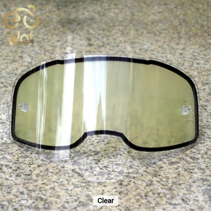 Gambar LEATT Lens Lensa Anti Kabut Cadangan Pengganti Kacamata Sepeda Motor Cross Trail Outdoor Goggle Lens High-Quality Replacement Lenses for Leatt Goggles - Durable Anti-Fog UV Protection - 1-Clear dari Wof Premium undefined Tokopedia