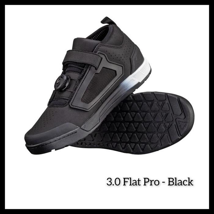 Gambar terbaru !!! shoes / sepatu sepeda mtb leatt 3.0 flat pro - black ready - 42 dari sadutshop. undefined Tokopedia