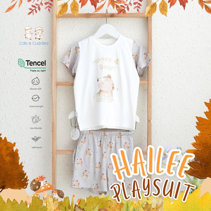Gambar CotsandCuddles -Whimsical Series | TENCEL MICROMODAL | Playsuit | Set Pakaian Anak-Anak - HAILEE, 2 YEAR dari Cots & Cuddles Official undefined Tokopedia