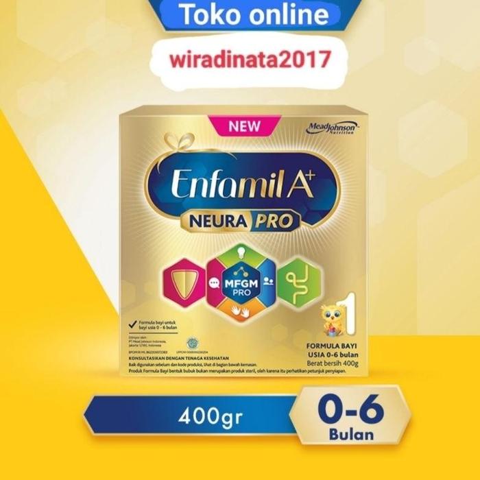 Gambar READY STOCK enfamil 1 400 gram 0-6 bulan susu formula bayi baru lahir new born milk formula Ori!! dari Toko Masif undefined Tokopedia