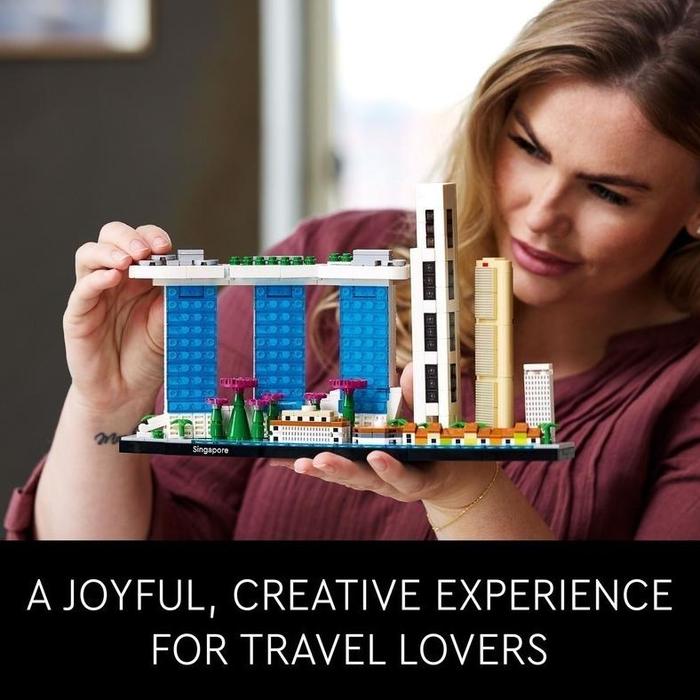 Gambar Lego Architecture 21057 Singapore Building Project For Adults (827 Pieces) Mainan Susunan Balok (18 Tahun+) #Gratisongkir dari emma_ofc undefined Tokopedia