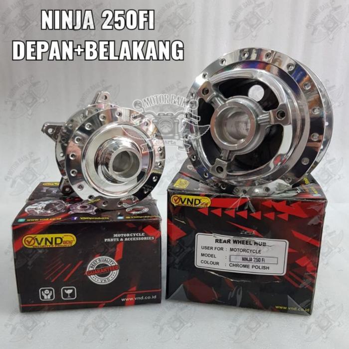 Gambar Tromol VND set depan belakang Ninja 250 Fi karbu Z250 tromol ninja 250 fi dari K2 Speed shoop undefined Tokopedia