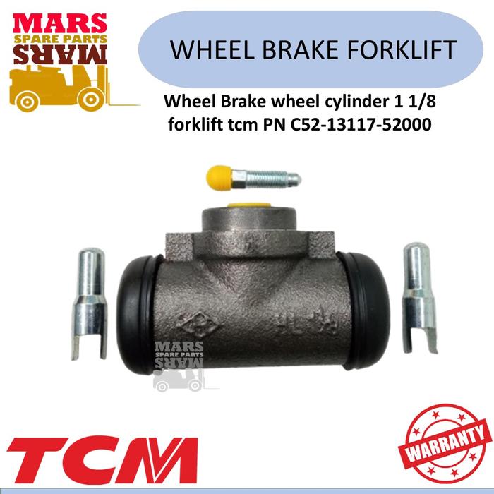 Gambar Wheel brake cylinder 1 1/8 forklift tcm pn C52-13117-52000 brake wheel forklift dari Roda Specialist undefined Tokopedia