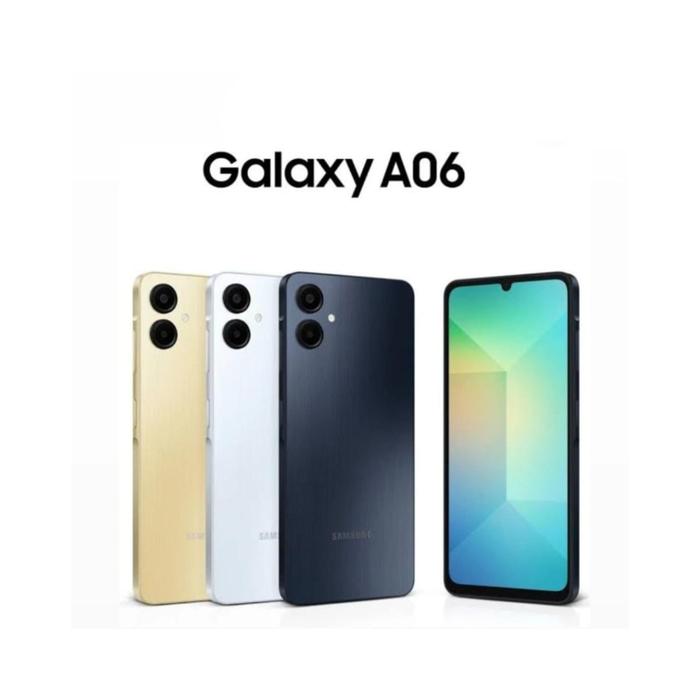 Gambar SAMSUNG GALAXY A06 RAM 4/64GB - gold dari gedget comal undefined Tokopedia