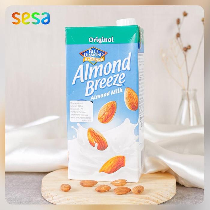 Gambar READY STOCK BLUE DIAMOND Almond Breeze Milk Original 946ml - Susu Non-Diary Fresh Segar Ori!! dari Toko Masif undefined Tokopedia