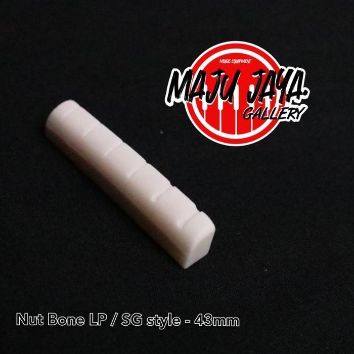 Gambar nut bone tulang gitar elektrik akustik les paul LP SG Style dari MUSIC1 STORE undefined Tokopedia