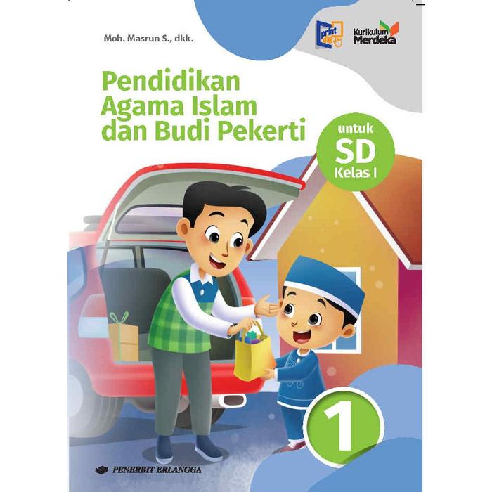Gambar Buku Seri ESPS SD Kelas 1 Kurikulum Merdeka - Matematika IPAS Indonesia English Pancasila PJOK PAI Seni Rupa - Buku Erlangga Original bg79 - PAI-BP dari DR Fero undefined Tokopedia