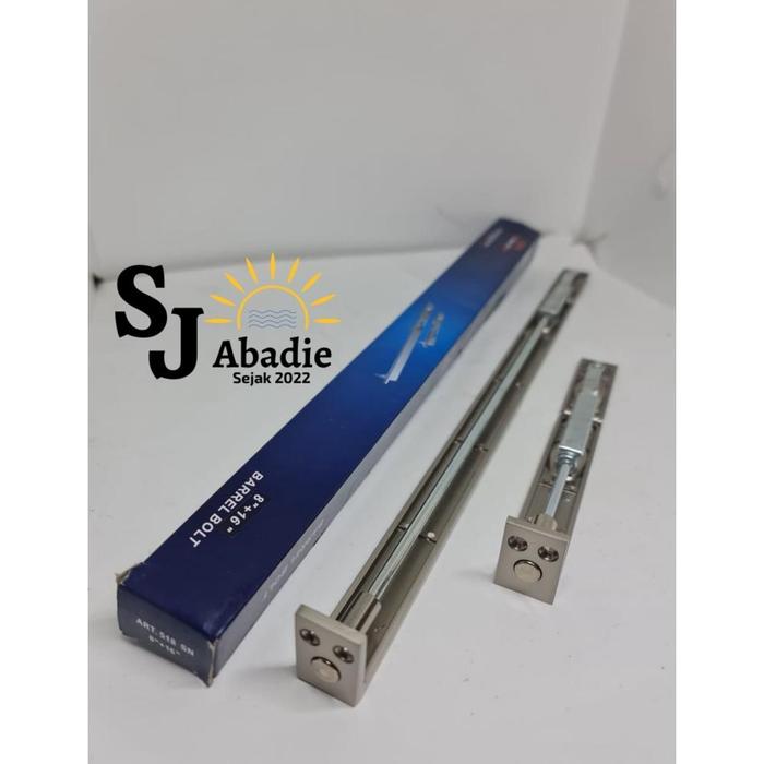 Gambar Terbaik (1 SET) Grendel Tanam Pintu Kupu Tarung Flush Bolt MULLER Aluminium 12 / 16 Inch | SJ ABADIE | - 16 + 8 Inch dari beta jilman undefined Tokopedia